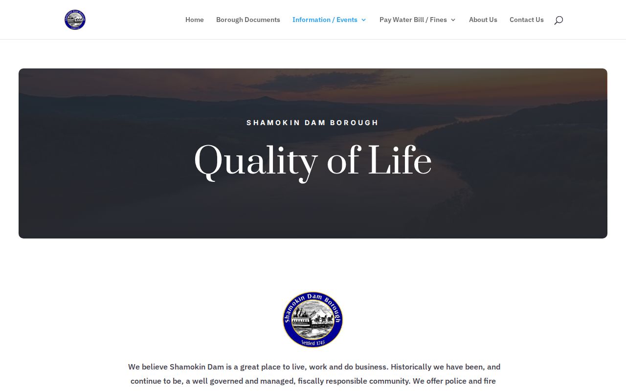 Shamokin Dam police page for arrest record and Right-to-Know guidance